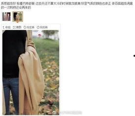 明星网红同款冬季围巾,明星网红同款围巾，温暖与潮流并存