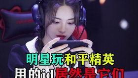 和平精英明星网红id,盘点游戏圈人气王